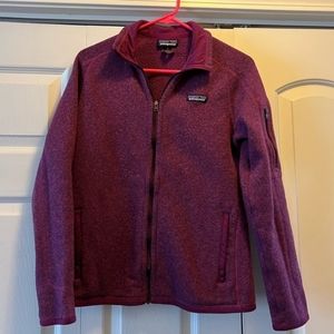Patagonia Women's Fleece Jacket Size Medium Purple